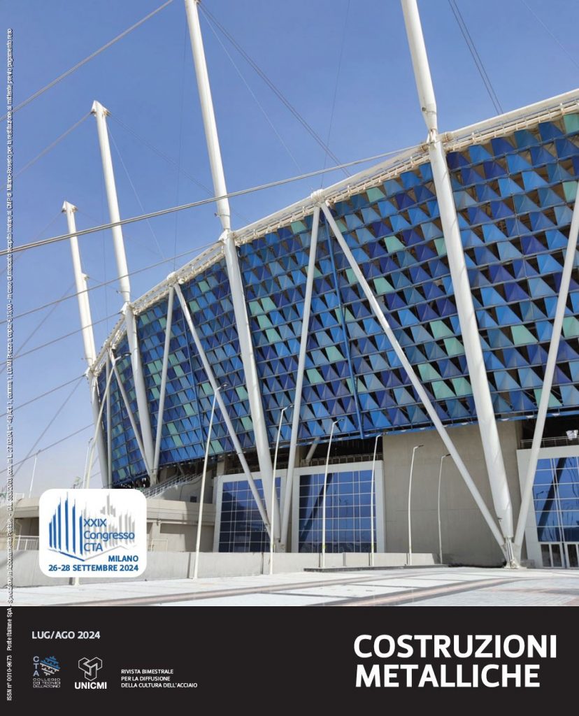 Journal paper published on Costruzioni Metalliche